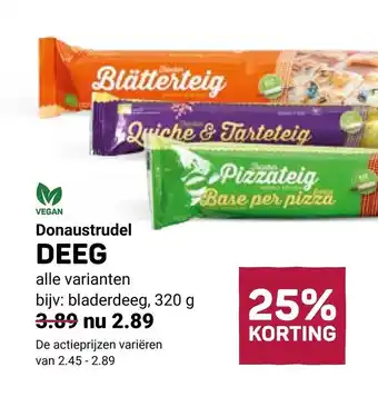 Ekoplaza Donaustrudel DEEG aanbieding