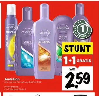 Vomar Voordeelmarkt Andrelon alle soorten aanbieding