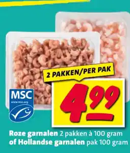 Nettorama Roze garnalen of Hollandse garnalen aanbieding
