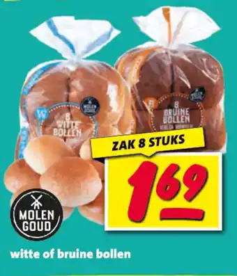 Nettorama Witte of bruine bollen aanbieding