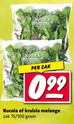 Nettorama Rucola of krulsla melange aanbieding