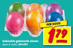 Nettorama Gekookte gekleurde eieren aanbieding