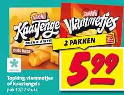 Nettorama Topking vlammetjes of kaastengels aanbieding