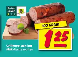 Nettorama Grillworst aan het stuk aanbieding