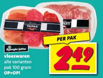 Nettorama Vleeswaren aanbieding