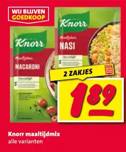 Nettorama Knorr maaltijdmix aanbieding
