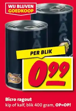 Nettorama Bicro ragout aanbieding