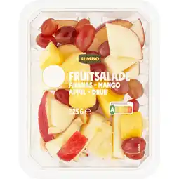 Jumbo Jumbo Fruitsalade Ananas - Mango - Appel - Druif 225 g aanbieding