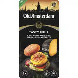 Jumbo Old Amsterdam Tasty Grill Original 2 x 70 g aanbieding