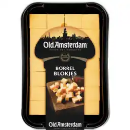 Jumbo Old Amsterdam Original 48+ Voorgesneden Borrelblokjes 170 g aanbieding