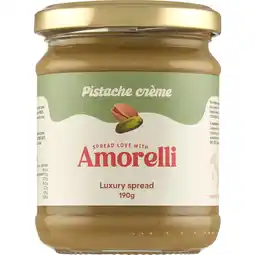 Jumbo Amorelli Pistache Crème 190 g aanbieding