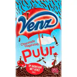 Jumbo Venz Puur Chocolade Hagelslag 400 g aanbieding
