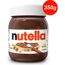 Jumbo Nutella Hazelnootpasta 350 g aanbieding