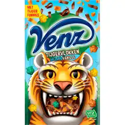 Jumbo Venz Rimboe tijger vlokken melk/vanille 200 g aanbieding