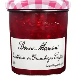 Jumbo Bonne Maman Aardbeien en Frambozen Confiture 370g aanbieding
