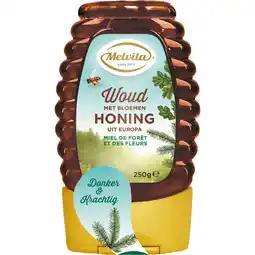 Jumbo Melvita Woud met Bloemenhoning 250 g aanbieding