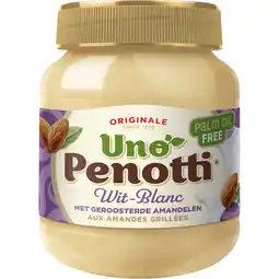 Jumbo Uno Penotti Wit met Geroosterde Amandelen 380 g aanbieding