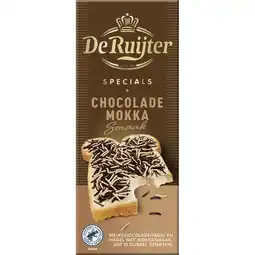 Jumbo De Ruijter Specials Chocolade Mokka Smaak 200g aanbieding