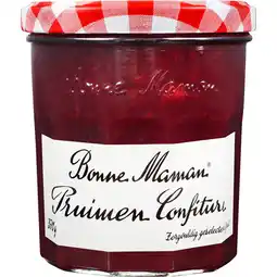 Jumbo Bonne Maman Pruimen Confiture 370g aanbieding