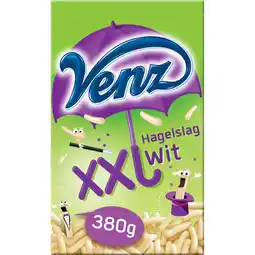 Jumbo Venz XXL hagelslag wit 380 g aanbieding