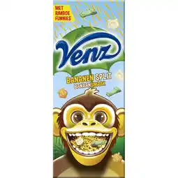 Jumbo Venz Rimboe Bananen Split 200g aanbieding