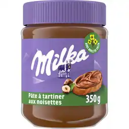 Jumbo Milka Chocopasta Chocolade Hazelnoot 350 g aanbieding