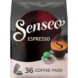 Jumbo Senseo Espresso Coffee Pads 36 Stuks 250 g aanbieding