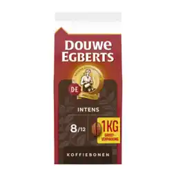 Jumbo Douwe Egberts Intens Bonen Voordeelpak 1000 g aanbieding