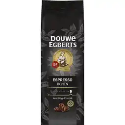 Jumbo Douwe Egberts Espresso Bonen 500 g aanbieding