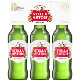 Jumbo Stella Artois Premium Pils Bier Fles 6x33cl aanbieding