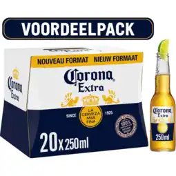 Jumbo Corona Extra Bier Pils Flessen 20x25cl aanbieding