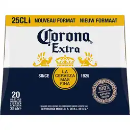 Jumbo Corona Extra Bier Pils Flessen 20x25cl aanbieding