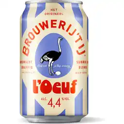 Jumbo Brouwerij 't IJ l'Oeuf 330ML aanbieding