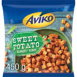 Jumbo Aviko Zoete Aardappel Blokjes aanbieding