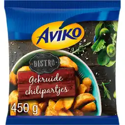 Jumbo Aviko Gekruide Aardappel Chili Partjes aanbieding