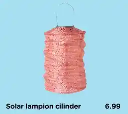 Xenos Solar lampion cilinder aanbieding