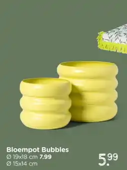 Xenos Bloempot Bubbles aanbieding