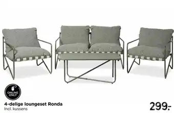 4-delige loungeset Ronda