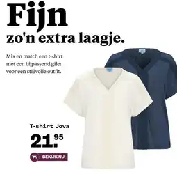 Welkoop T-shirt Jova aanbieding