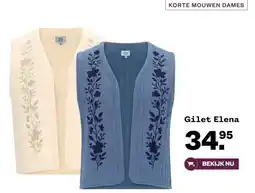 Welkoop Gilet Elena aanbieding