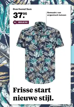 Welkoop Overhemd Sam aanbieding