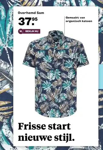 Welkoop Overhemd Sam aanbieding