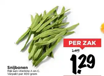 Vomar Voordeelmarkt Snijbonen 400 gram aanbieding