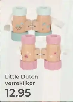 Prenatal Little Dutch verrekijker aanbieding