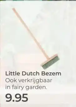 Prenatal Little Dutch Bezem aanbieding
