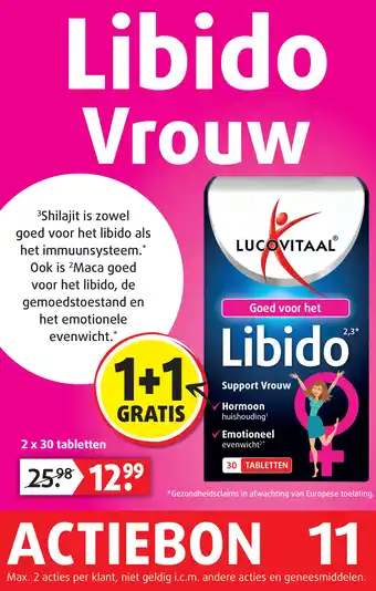Lucovitaal Libido Vrouw aanbieding