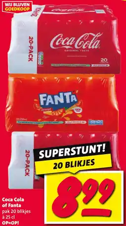 Nettorama Coca Cola of Fanta aanbieding