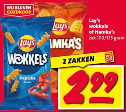 Nettorama Lay's wokkels of Hamka's aanbieding