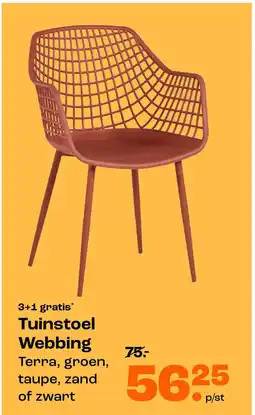 Kwantum Bekijk tuinstoel Webbing[link] aanbieding