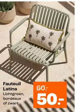 Kwantum Bekijk fauteuil Latina[link] aanbieding